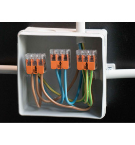 Splicing connector WAGO Inline 2-conductor