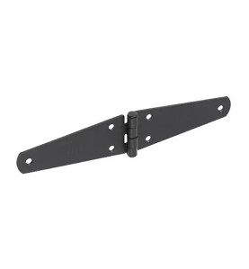 ZTS Pivot Furniture Hinge, 250 x 45 mm - black mat