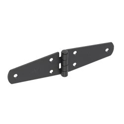ZTS Pivot Furniture Hinge, 150 x 35 mm - black mat