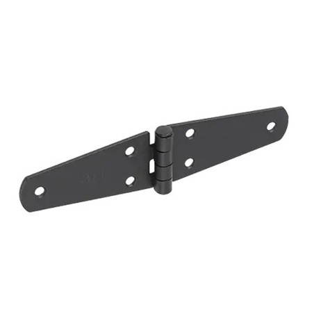 ZTS Pivot Furniture Hinge, 150 x 35 mm - black mat