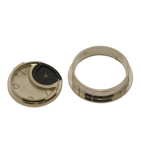 Metal Cable Rosette - ∅60 mm, Inox