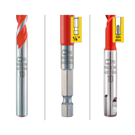 Alpen Profi Multicut Universal Drill Bits Cylindrical Shank - ∅6.5 mm