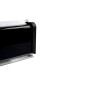 End Cap For PVC Convex Skirting - Mini, Right, Black