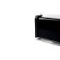 End Cap For PVC Convex Skirting - Mini, Left, Black