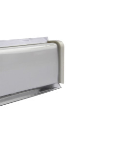 PVC Convex Skirting - Mini, White, 4 m