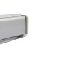 End Cap For PVC Convex Skirting - Mini, Right, White