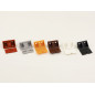 Plastic Corner Brace - Grey, 10 pcs
