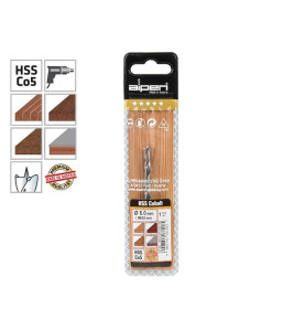 Alpen HSS Cobalt Holz Drill Bit For Wood - 5 mm, Package
