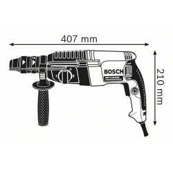 Перфоратор със SDS plus BOSCH GBH 2-26 DFR