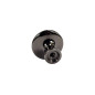 GTV Udine Furniture Handle - With Screw, Nickel Black