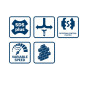 Перфоратор със SDS plus BOSCH GBH 2-26 DFR
