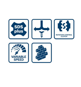 Перфоратор със SDS plus BOSCH GBH2-26DRE