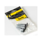 Carriage bolt DOMAX with black head M6 - 4pcs