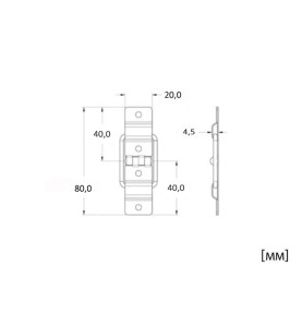 P1945 Strut Hinge