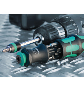  Wera Kraftform Kompakt 28 SB Screwdriver - Push button