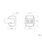 KAMA RA-700B Glass Shelf Supports