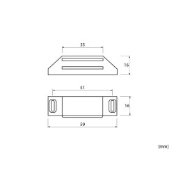 KAMA MC902 Medium Magnetic Catch