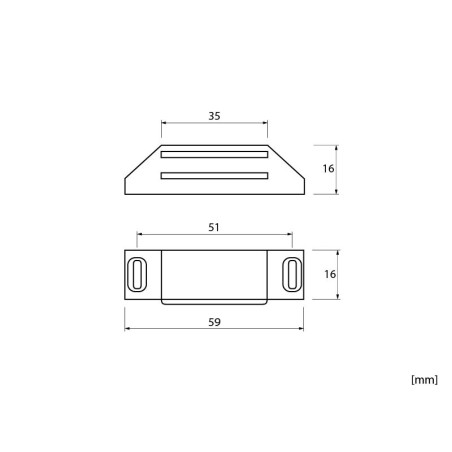 KAMA MC902 Medium Magnetic Catch