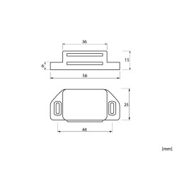 KAMA MC903 Large Magnetic Catch