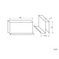 U-type Glass Door Handle