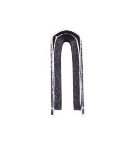 Striker For Glass Doors - U-Type, Chrome