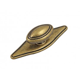 GTV 1152 Retro Furniture Handle - With Screw, Old Gold