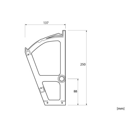 KAMA Shoe Cabinet Fitting - Single