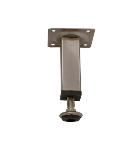 511 Adjustable Furniture Leg - 100 mm, Inox