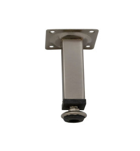 511 Adjustable Furniture Leg - 100 mm, Inox
