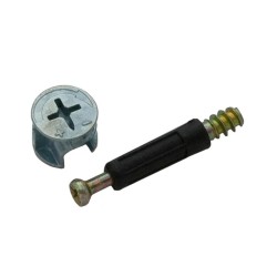 Пластмасов мини фикс с ексцентрик SEM-MF-1002B