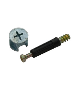 Пластмасов мини фикс с ексцентрик SEM-MF-1002B