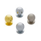 KAMA 8125L Furniture Handle - 25 mm. With Screw, Matt Nickel