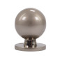 KAMA 8125L Furniture Handle - 25 mm. With Screw, Matt Nickel