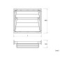 MK-20A Shoe Rack - 564 mm