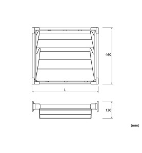 MK-20A Shoe Rack - scheme