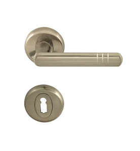 Wega Door Handle - For Standart Key, Inox