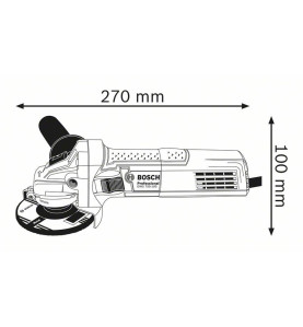 Angle grinder BOSCH GWS 750-S
