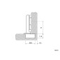 KAMA Furniture Hinge - ∅26 mm, Full Overlay