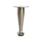 003 Adjustable Furniture Leg - 100 mm, Matt Nickel