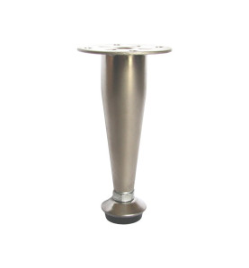 KR-003 Adjustable Furniture Leg - matte nickel