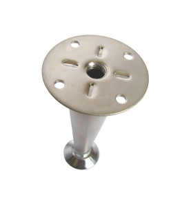 KR-003 Adjustable Furniture Leg - matte nickel