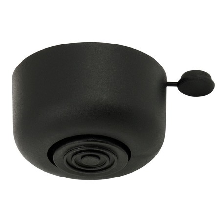 Plastic Furniture Foot With Adjustment - 26 mm, Black