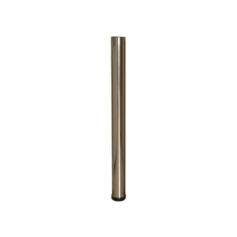 GTV Metal Adjustable Furniture Leg - 710 mm, Inox