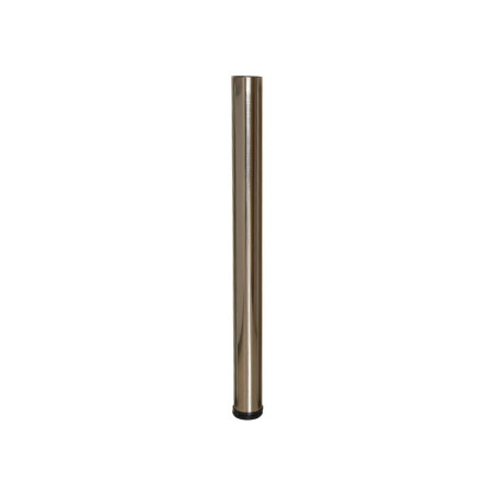 GTV Metal Adjustable Furniture Leg - 710 mm, Inox