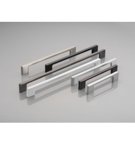 GTV UZ-819 Furniture Handle - 96 mm, Black matt