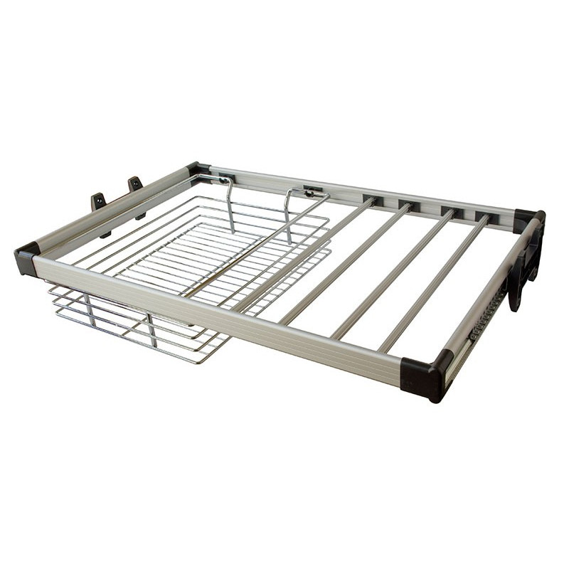 AM019 Trousers Rack With Basket - 764 mm