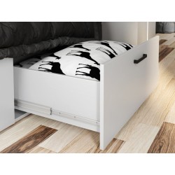 GTV Modena Furniture Handle - 128 mm, Black matt