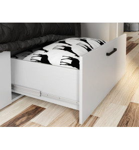 GTV Modena Furniture Handle - 128 mm, Black matt