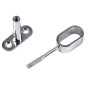 Adjustable Oval Wardrobe Rail Holder - Middle Adjustable Oval Wardrobe Rail Holder - Middle