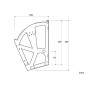 KAMA Shoe Cabinet Fitting - Double
